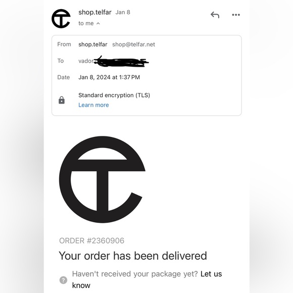 New telfar purse. I just received it on January 8, 2024. - Picture 8 of 8